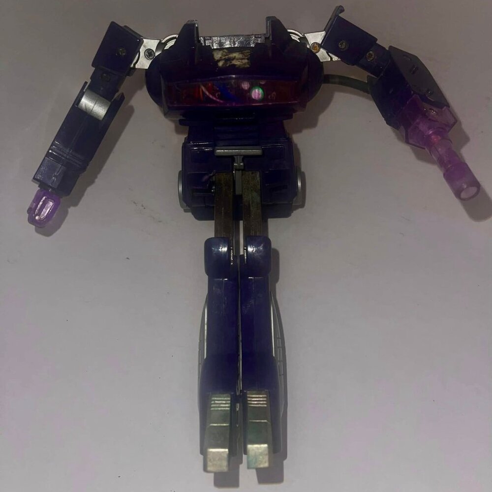 G1 Decepticon Transformer Shockwave Laser Gun Robot 1983 Korea Incomplete
